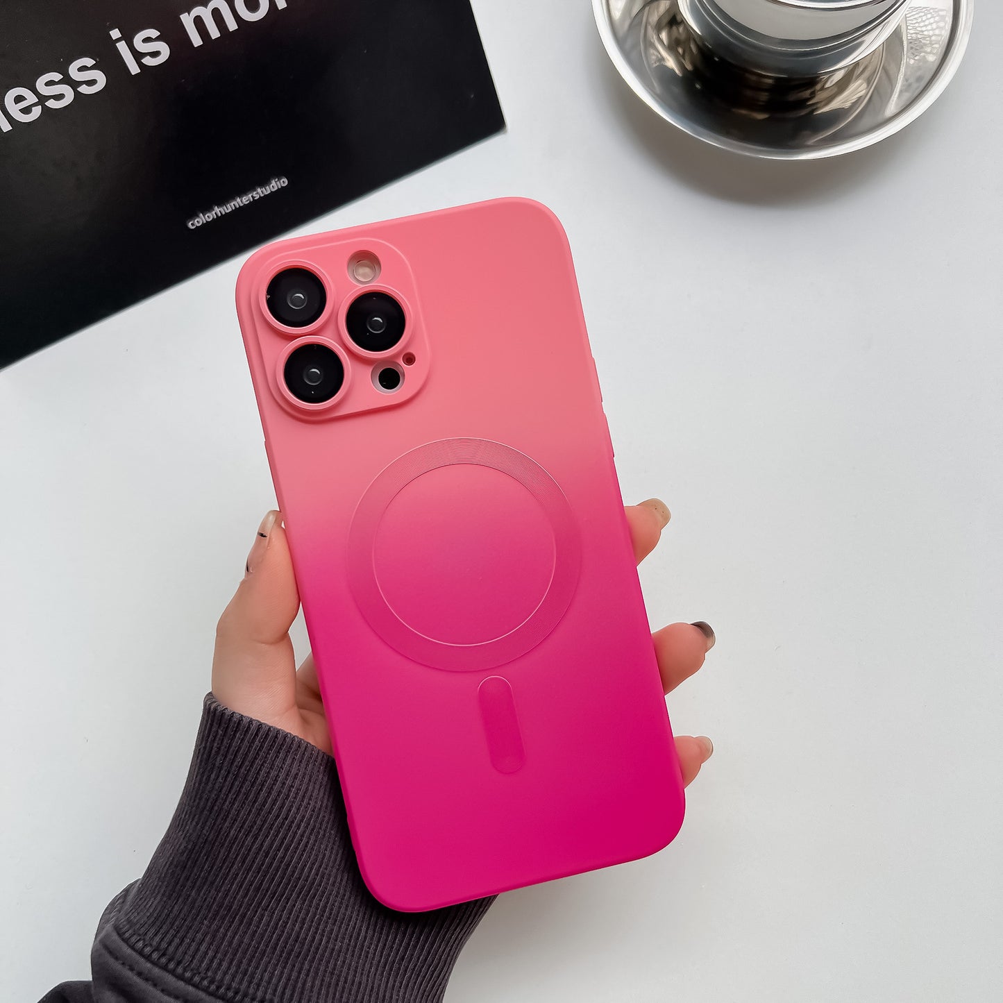 Gradient Two Tone Apple iPhone Cases
