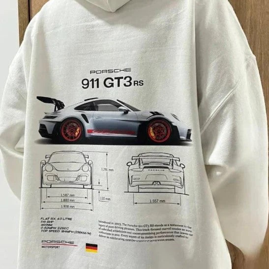 Men's Sports Car Hoodie