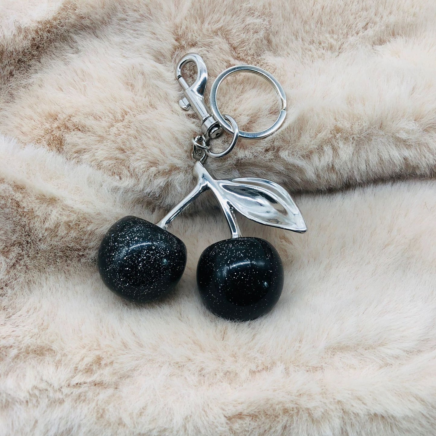 Cherry Keychain Pendant
