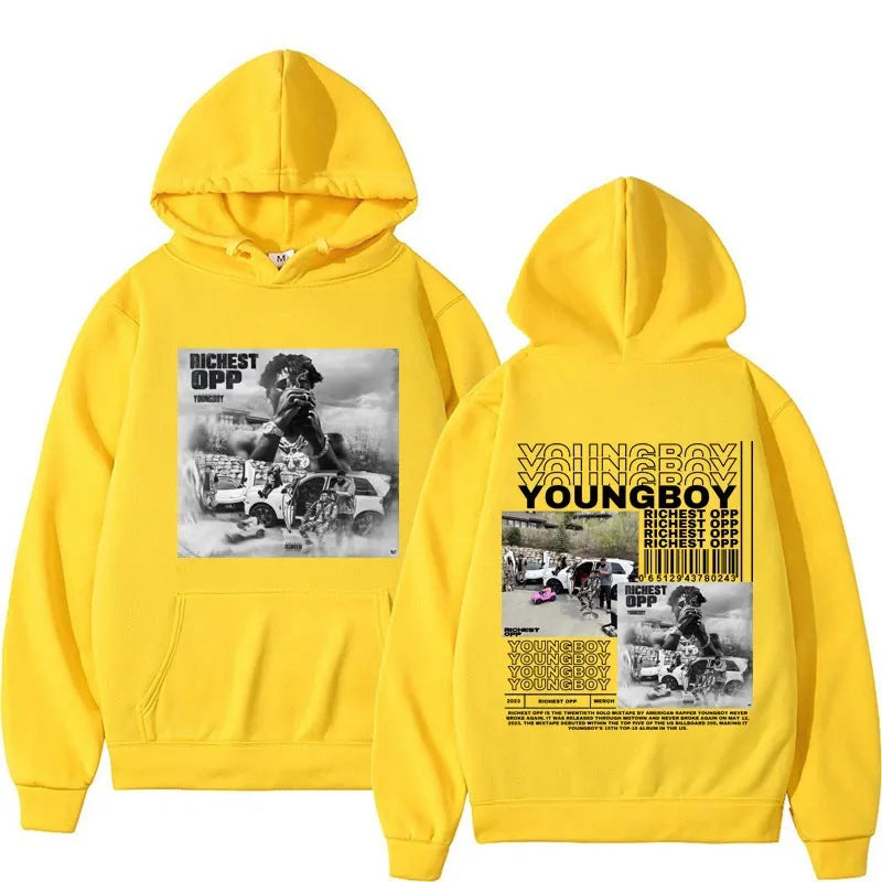 YB Album Graphic Hoodie