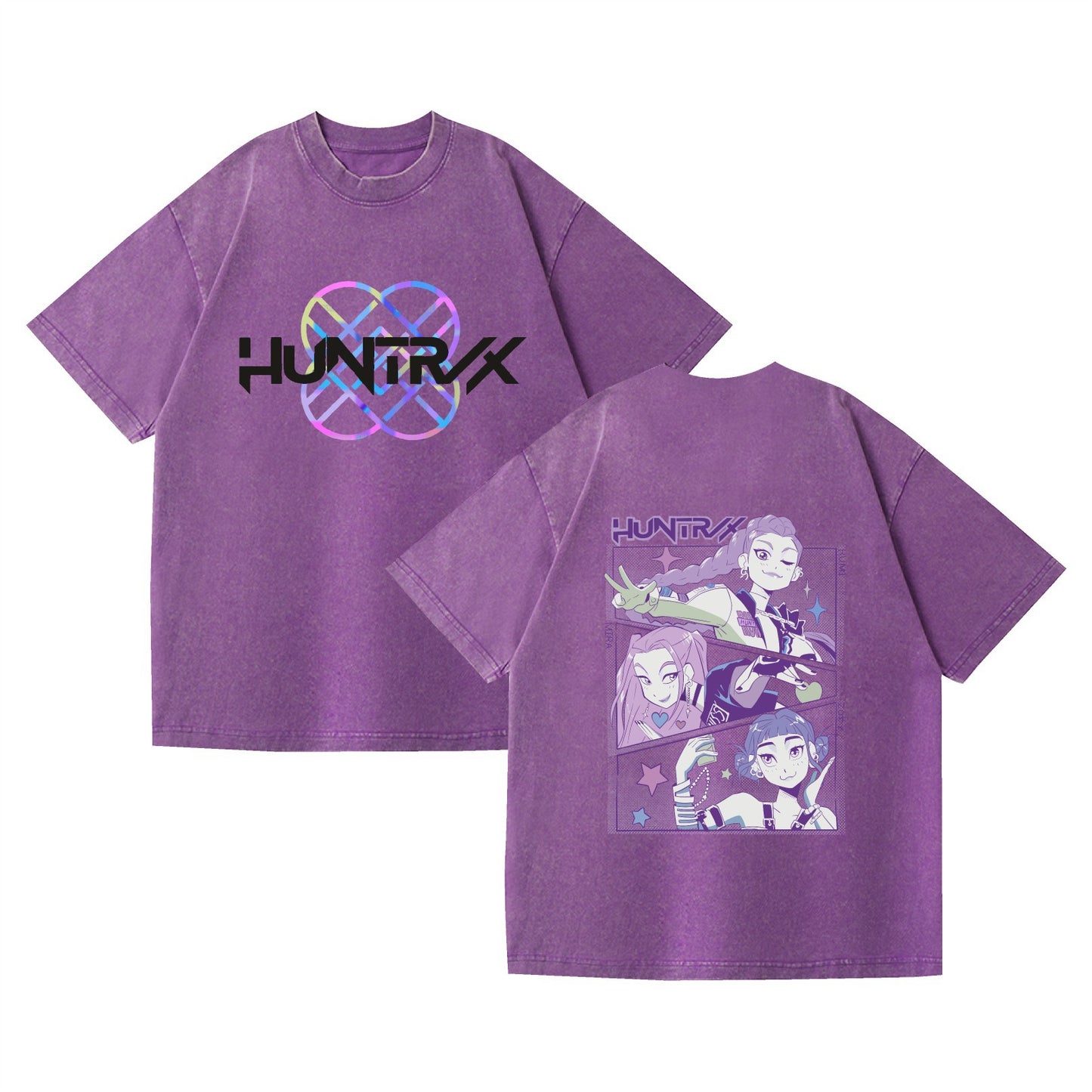 Washed K-POP Demon Hunters T-Shirt