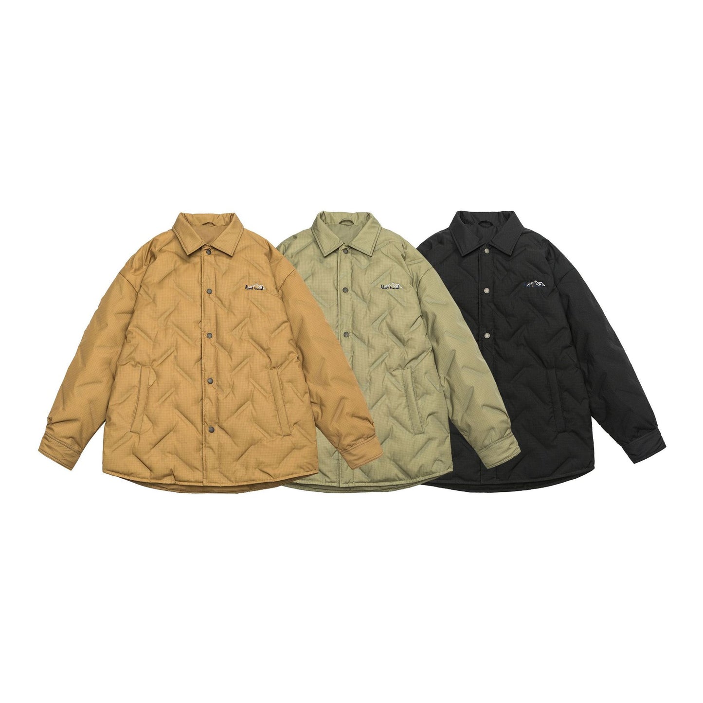 Stand-Up Collar Men's Warm Outerwear