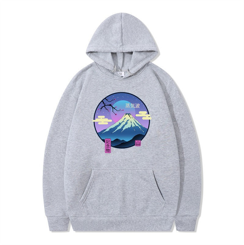 Japanese Mount Fuji Men's and Women's Hoodie