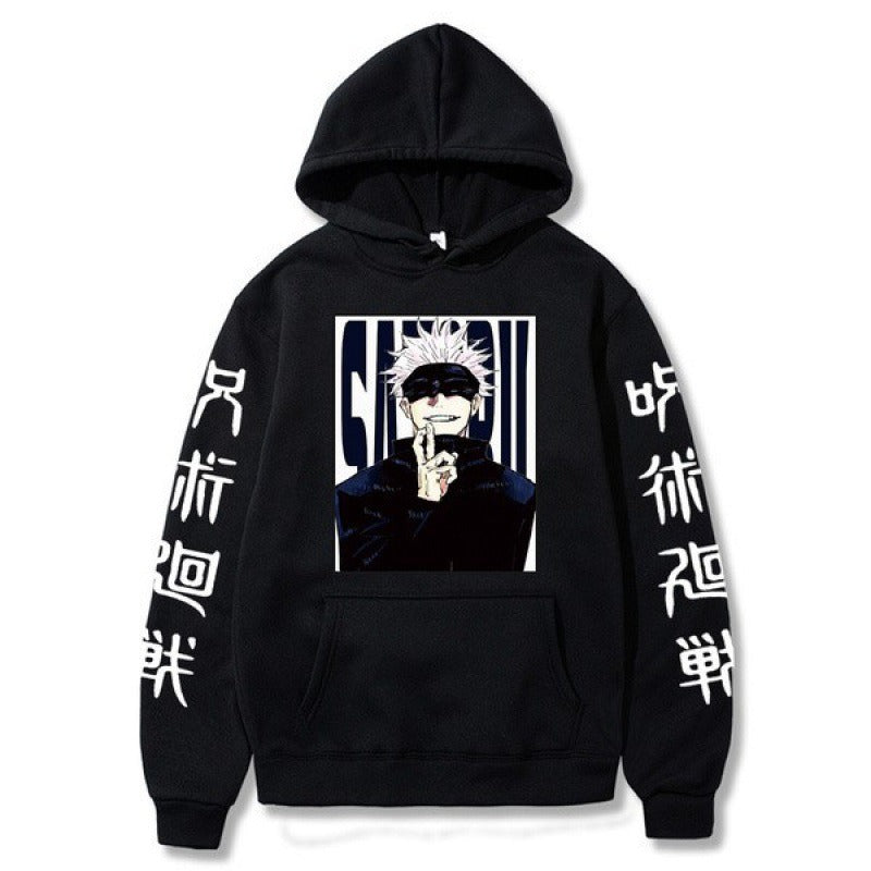 Anime Printed Hoodie