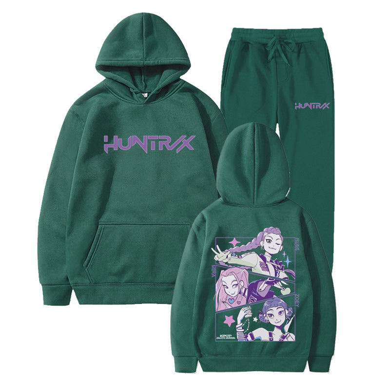 Fashionable K-Pop Demon Hunter Hooded Set