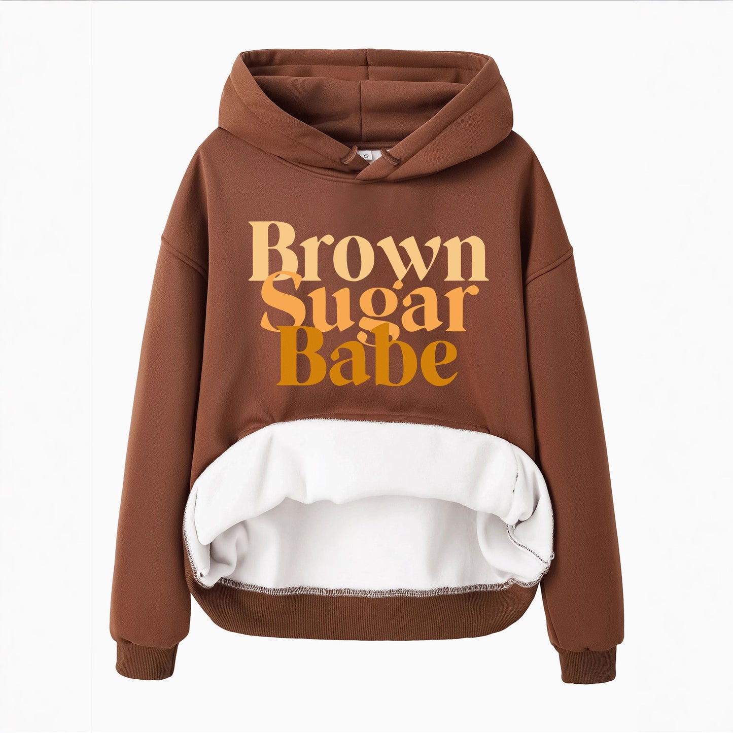 Long Sleeved Fleece Hoodie