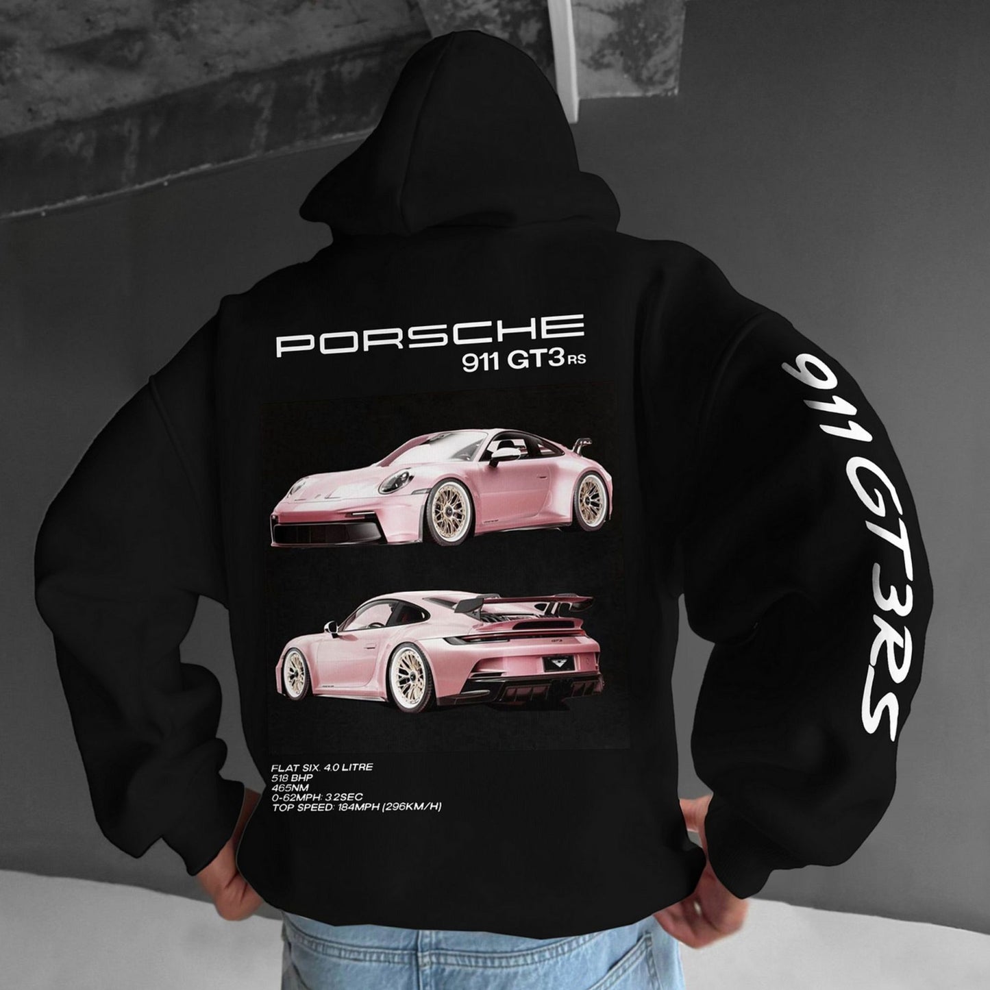 Men's Sports Car Hoodie