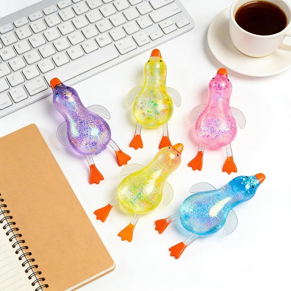 Duck Shaped Stress Relief Squishy Toy