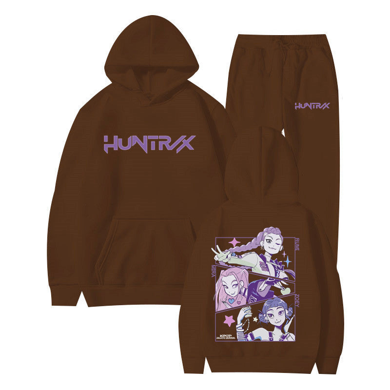 Fashionable K-Pop Demon Hunter Hooded Set