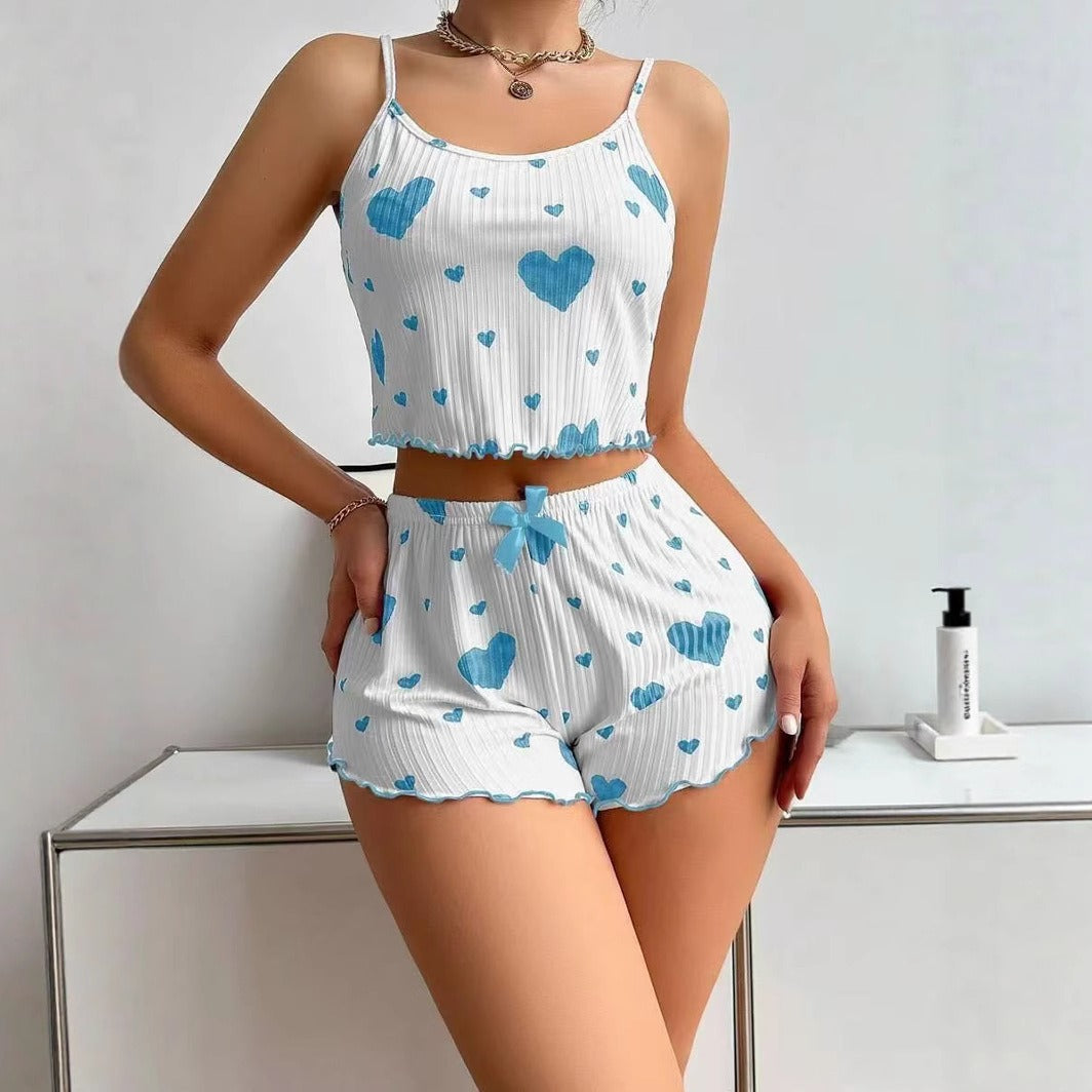Women's Two Piece Love Pajamas