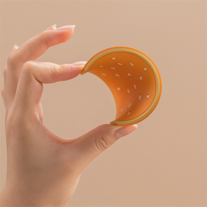 8 Piece Burger Shaped Coaster Set