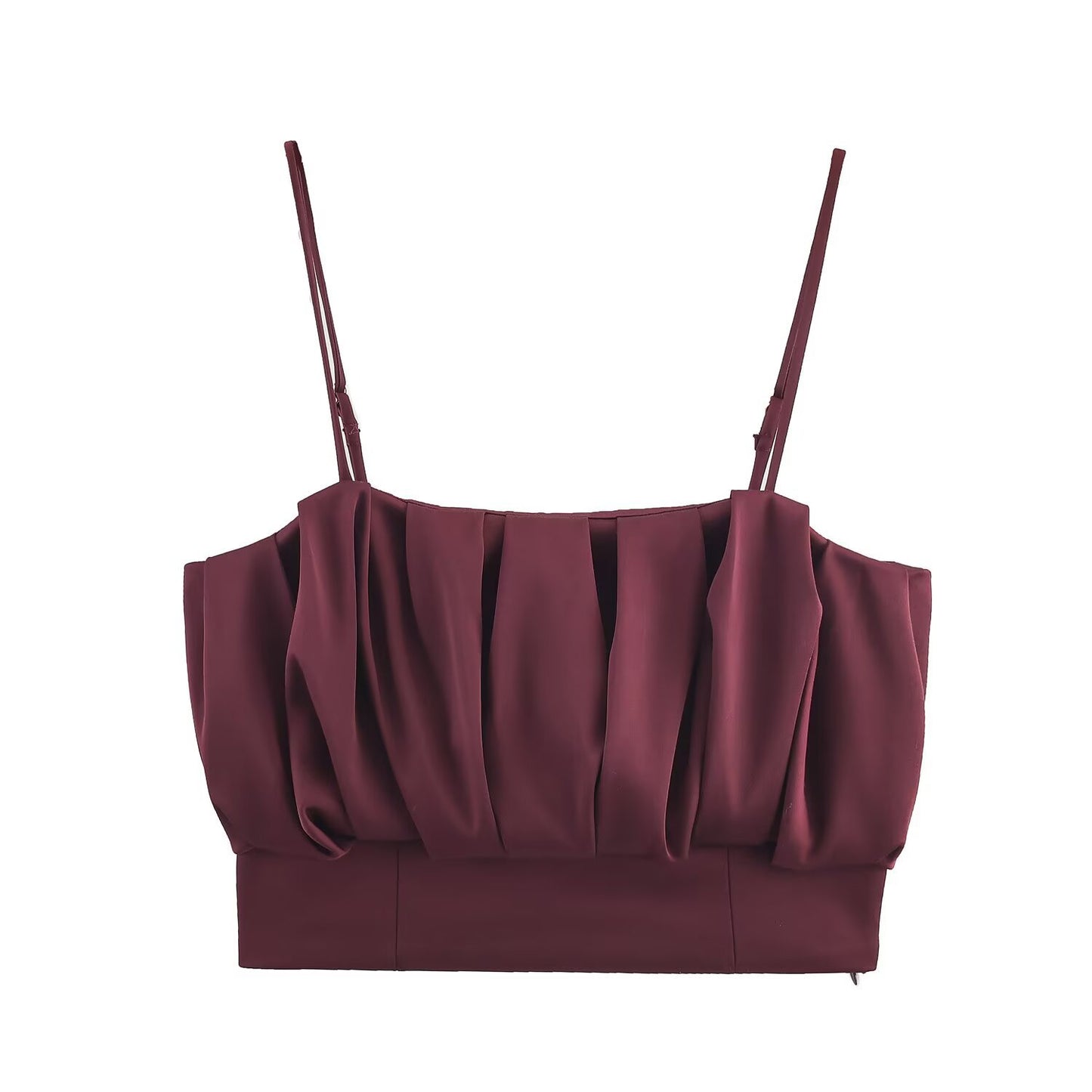 Balloon Silhouette Strap Top with Lantern Pants
