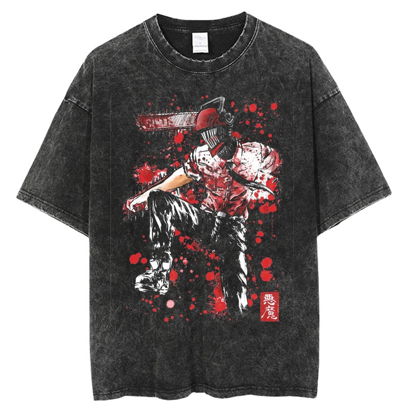 Chainsaw Man Anime Printed T-Shirt