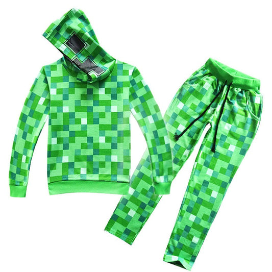 Spring and Autumn Children's Pants and Jacket Set