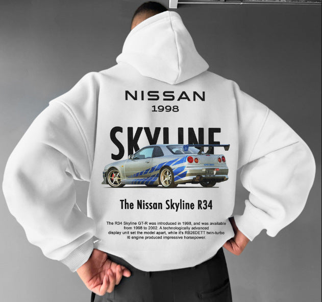 Men's Sports Car Hoodie