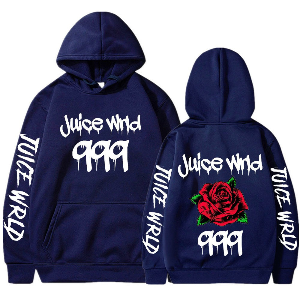 Juice Wrld Dark Wind Rose Hoodie