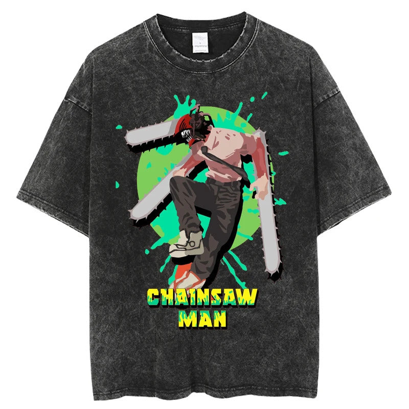 Chainsaw Man Anime Printed T-Shirt