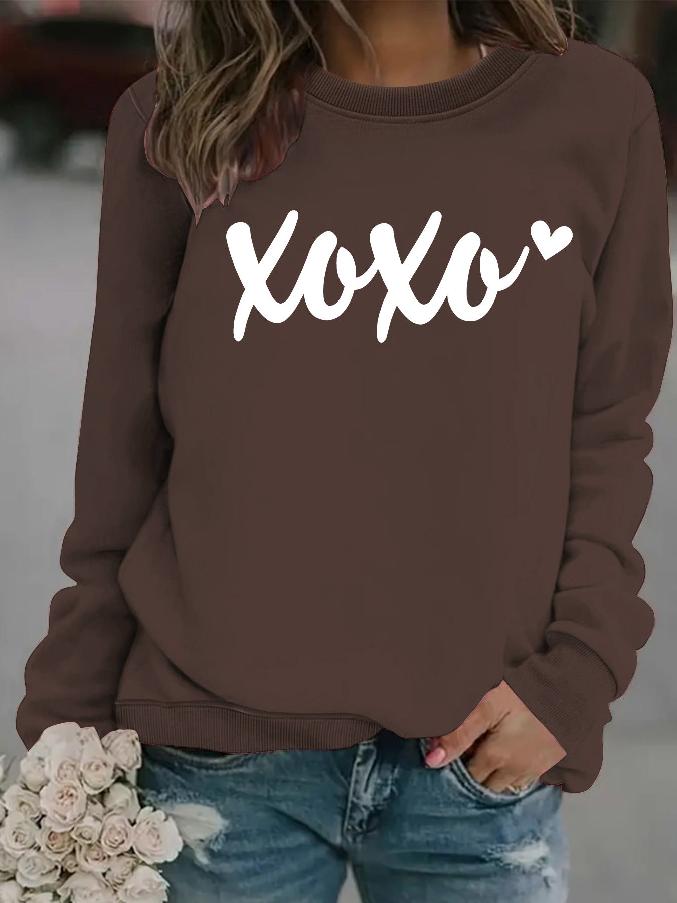 XoXo Round Neck Long Sleeve