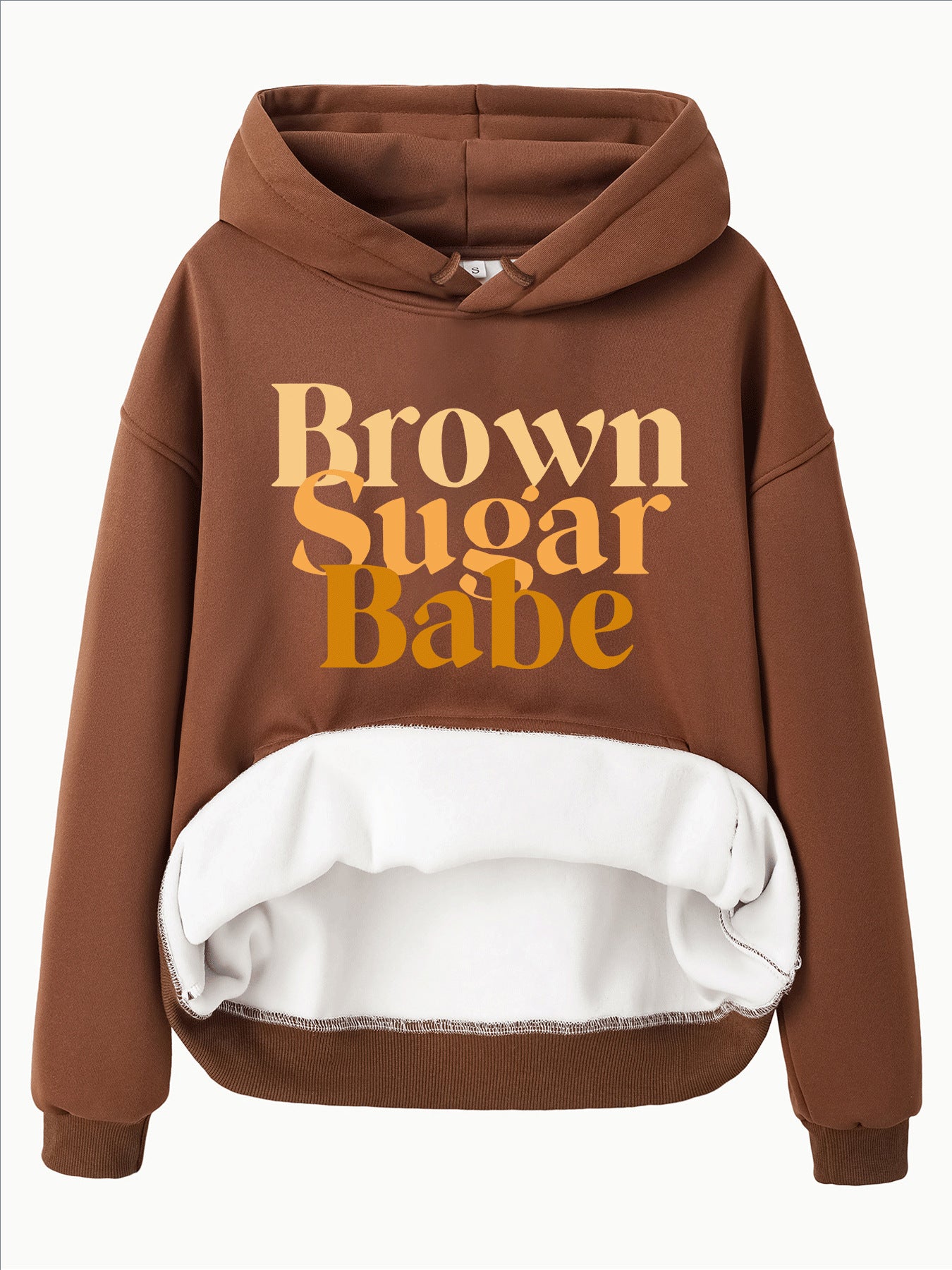 Long Sleeved Fleece Hoodie