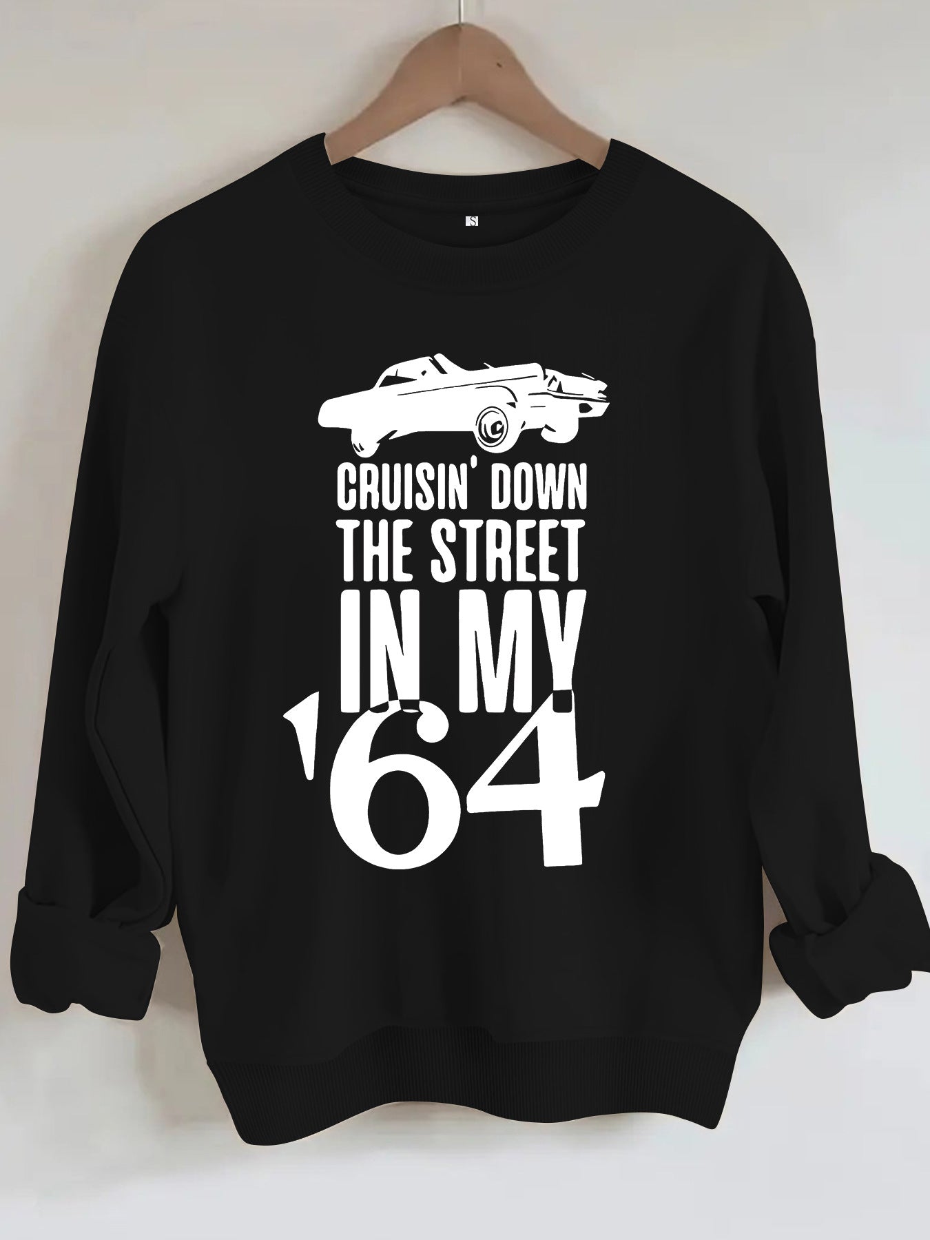 Car Printed Sweatshirt