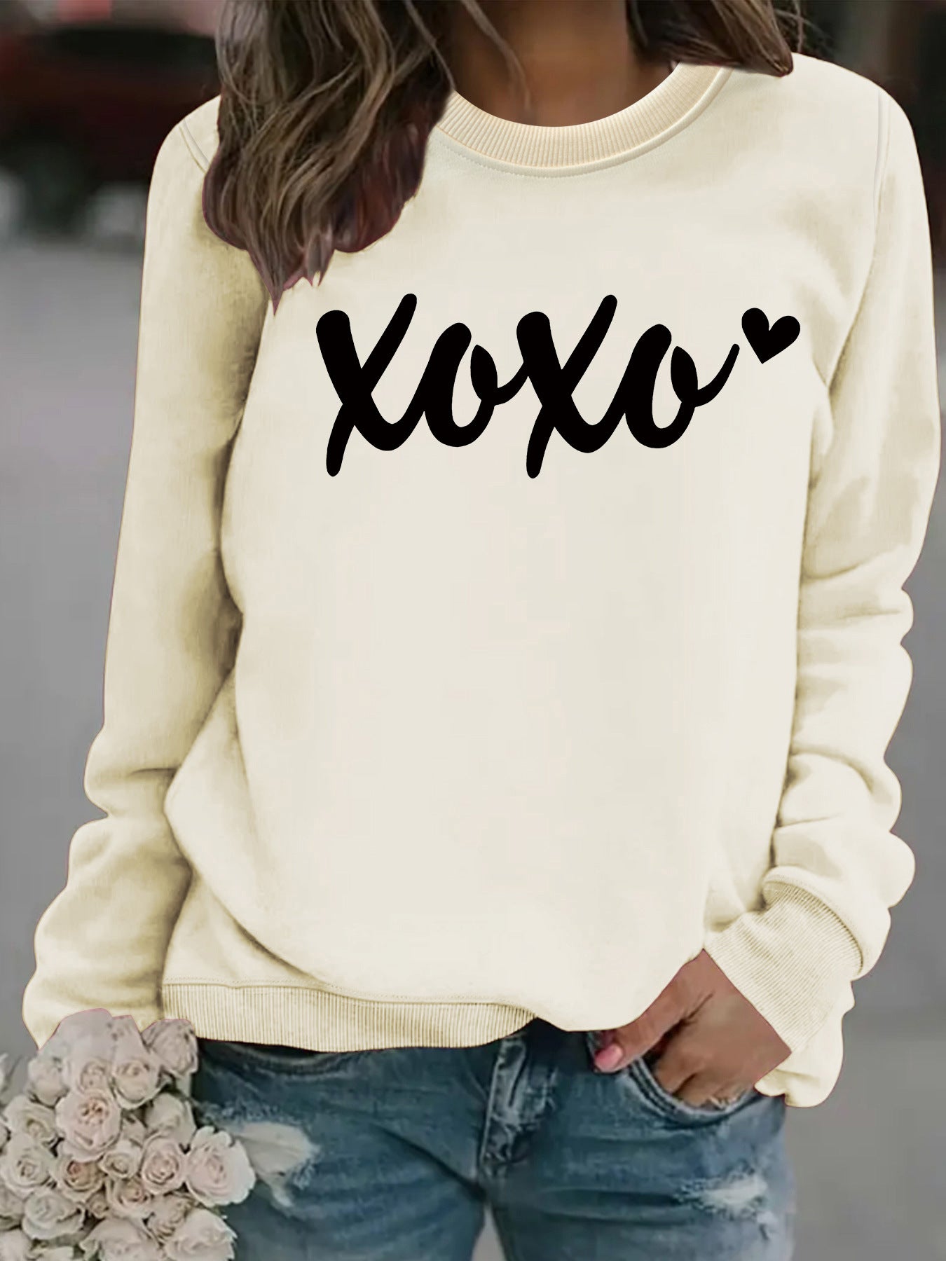 XoXo Round Neck Long Sleeve