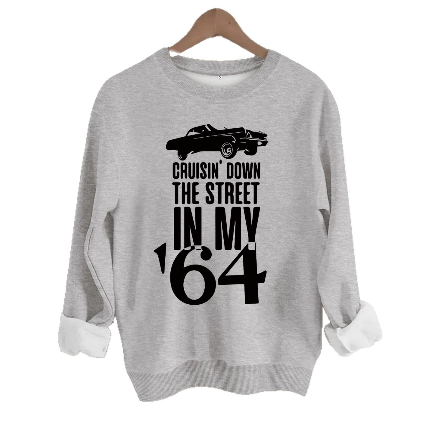Car Printed Sweatshirt