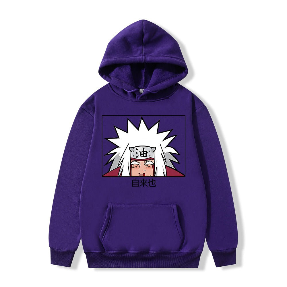 New Naruto Ziraiya Pullover Hoodie