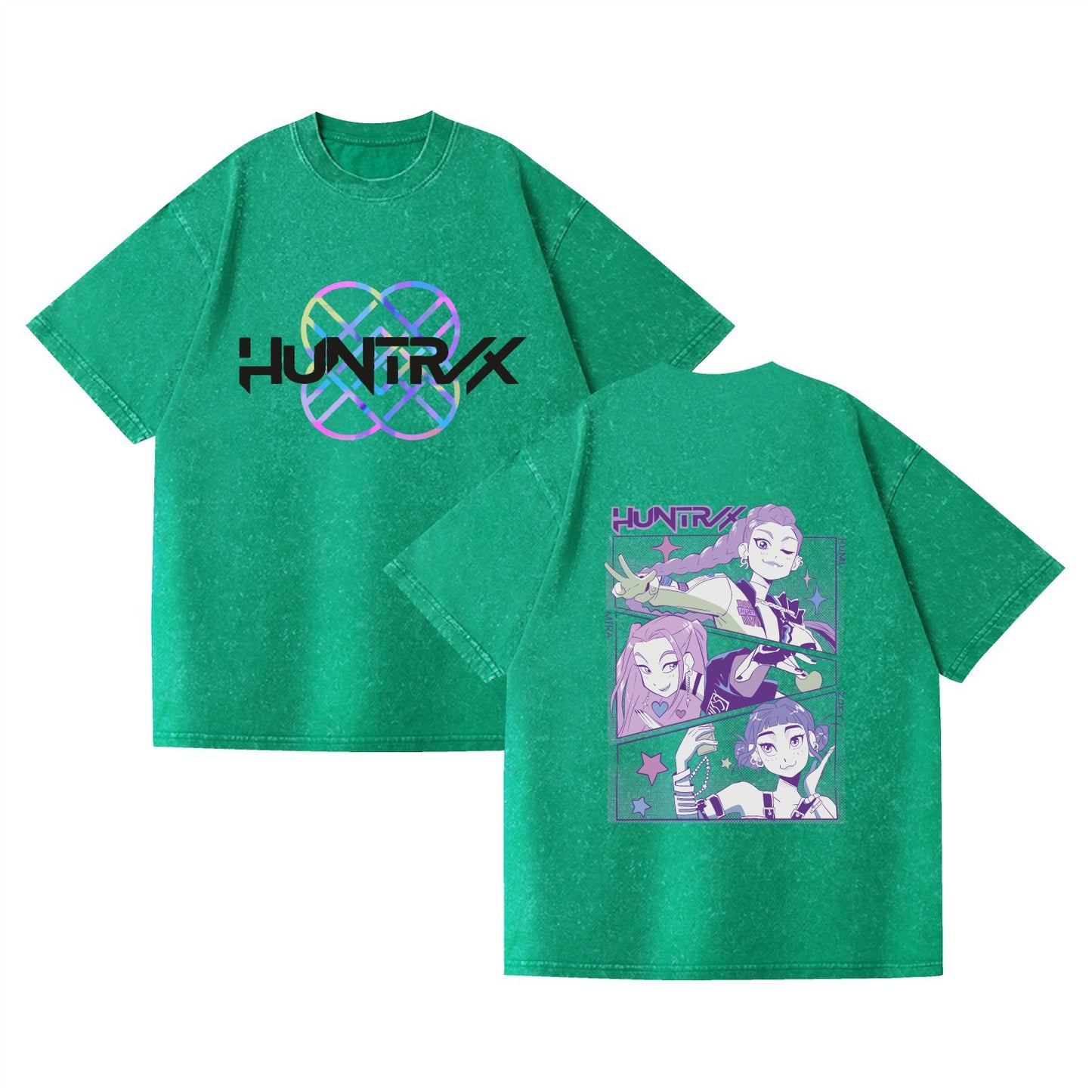 Washed K-POP Demon Hunters T-Shirt