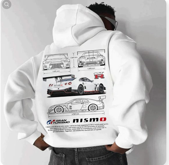 Men's Sports Car Hoodie
