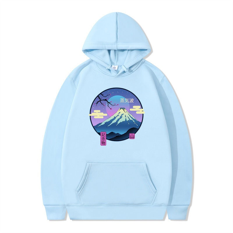 Japanese Mount Fuji Men's and Women's Hoodie