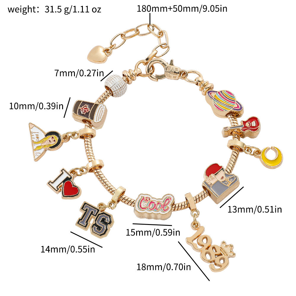 Popular Characters Beaded Bracelet
