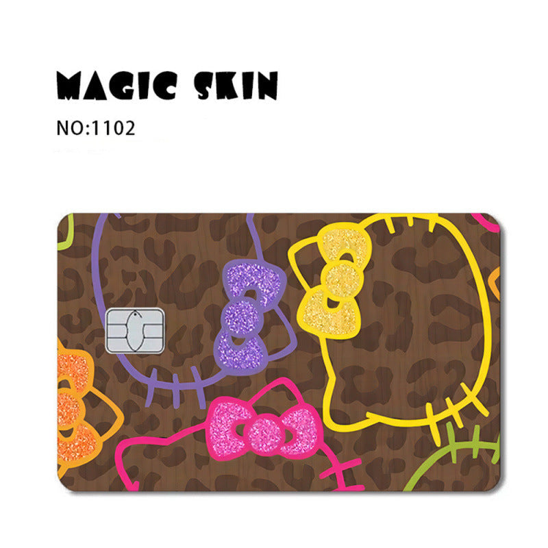 Hello Kitty Credit Card Sticker