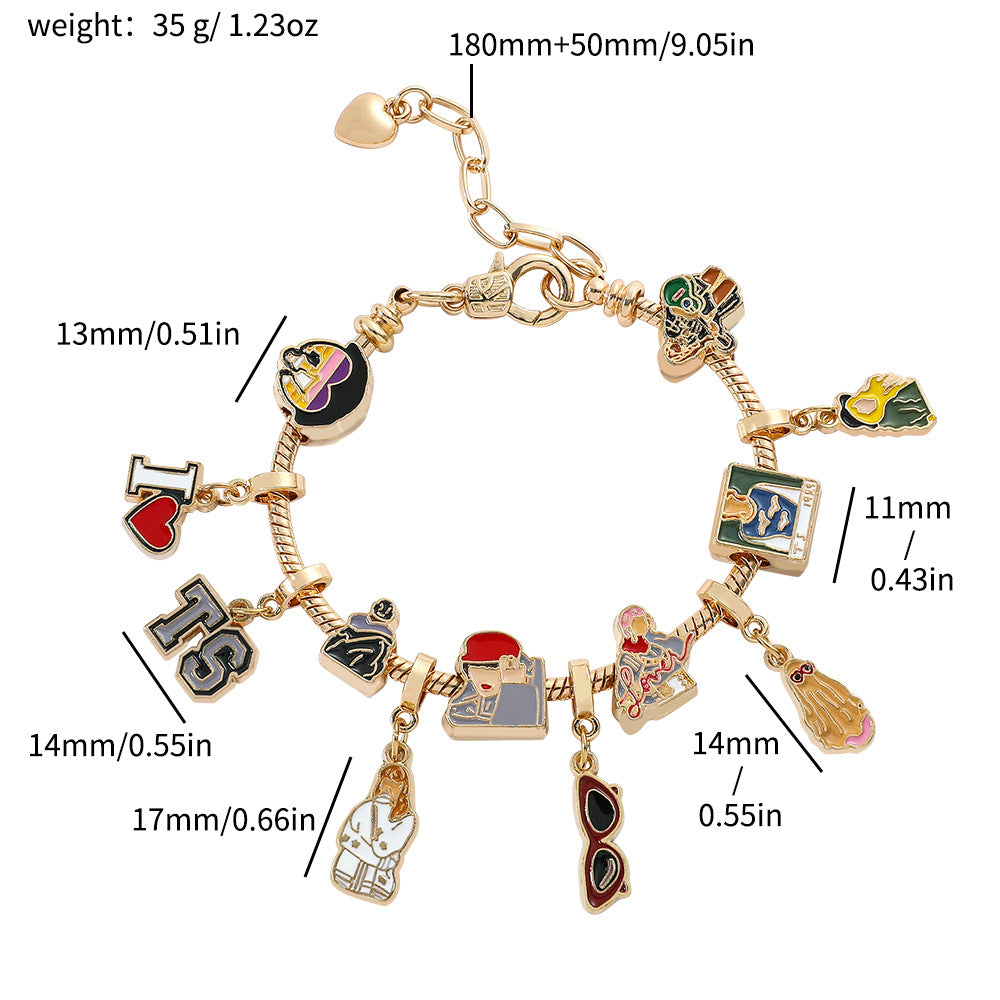 Popular Characters Beaded Bracelet