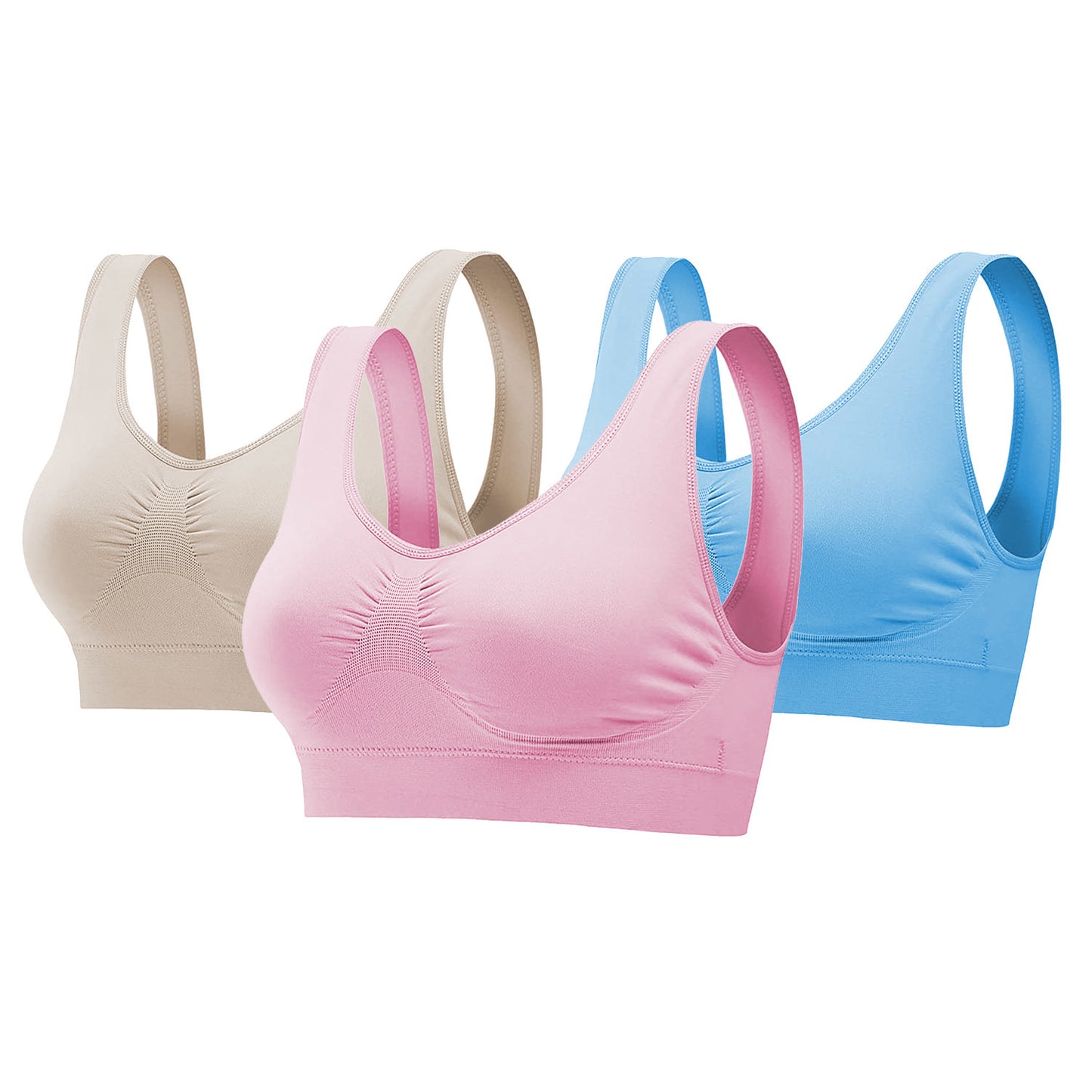 3 Pack Sports Bras