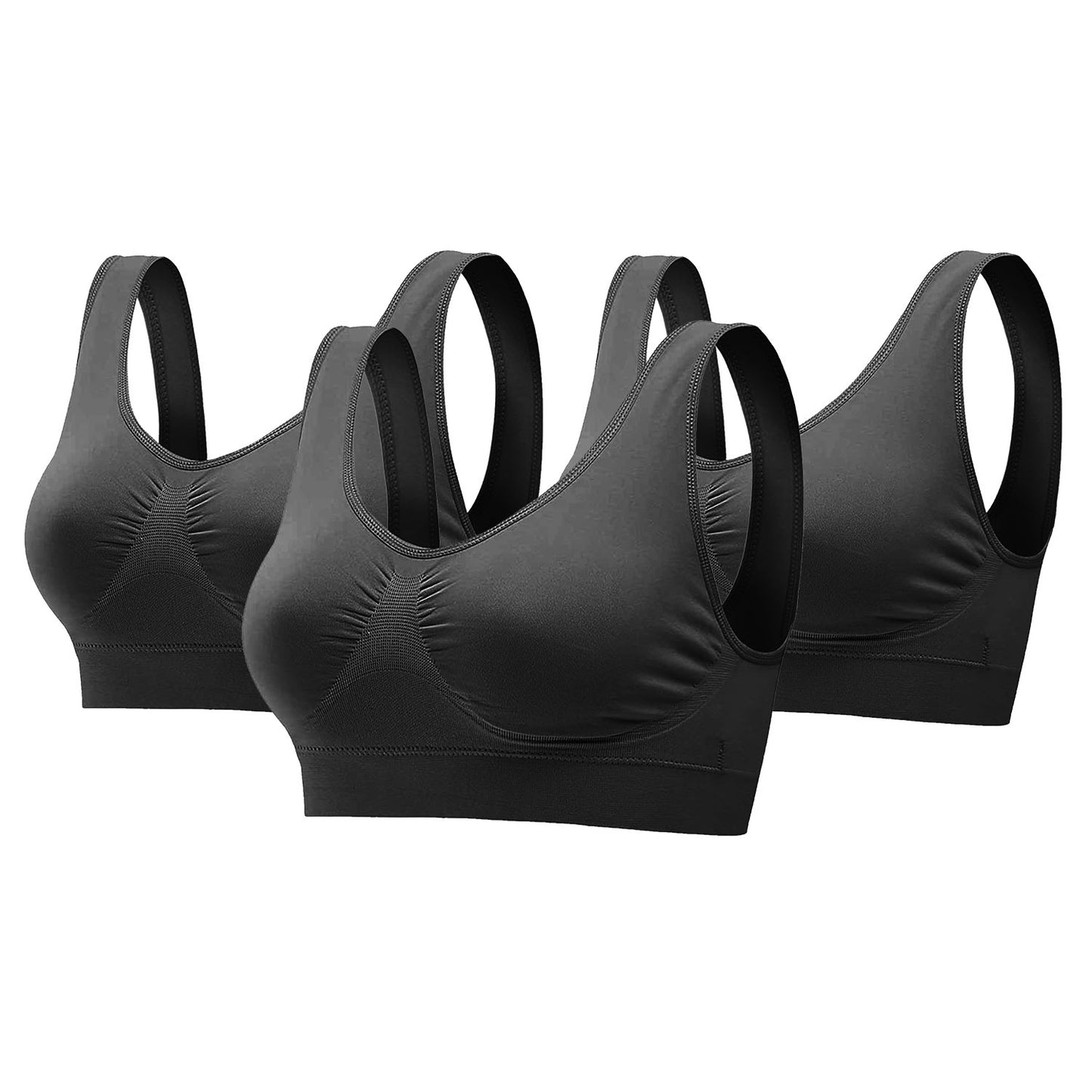 3 Pack Sports Bras