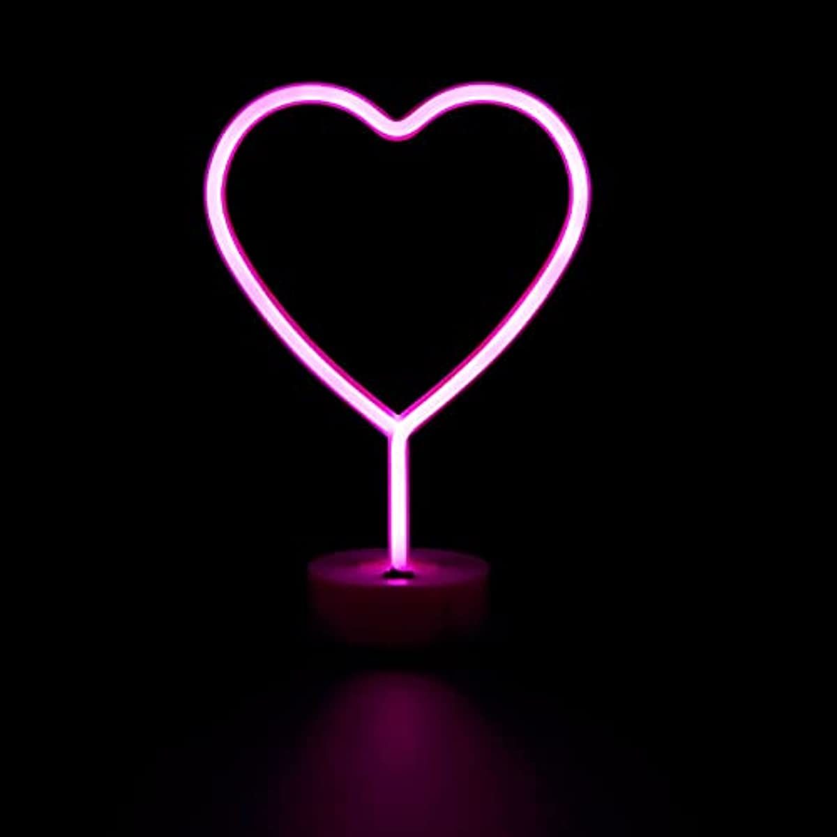 Neon Heart LED Light