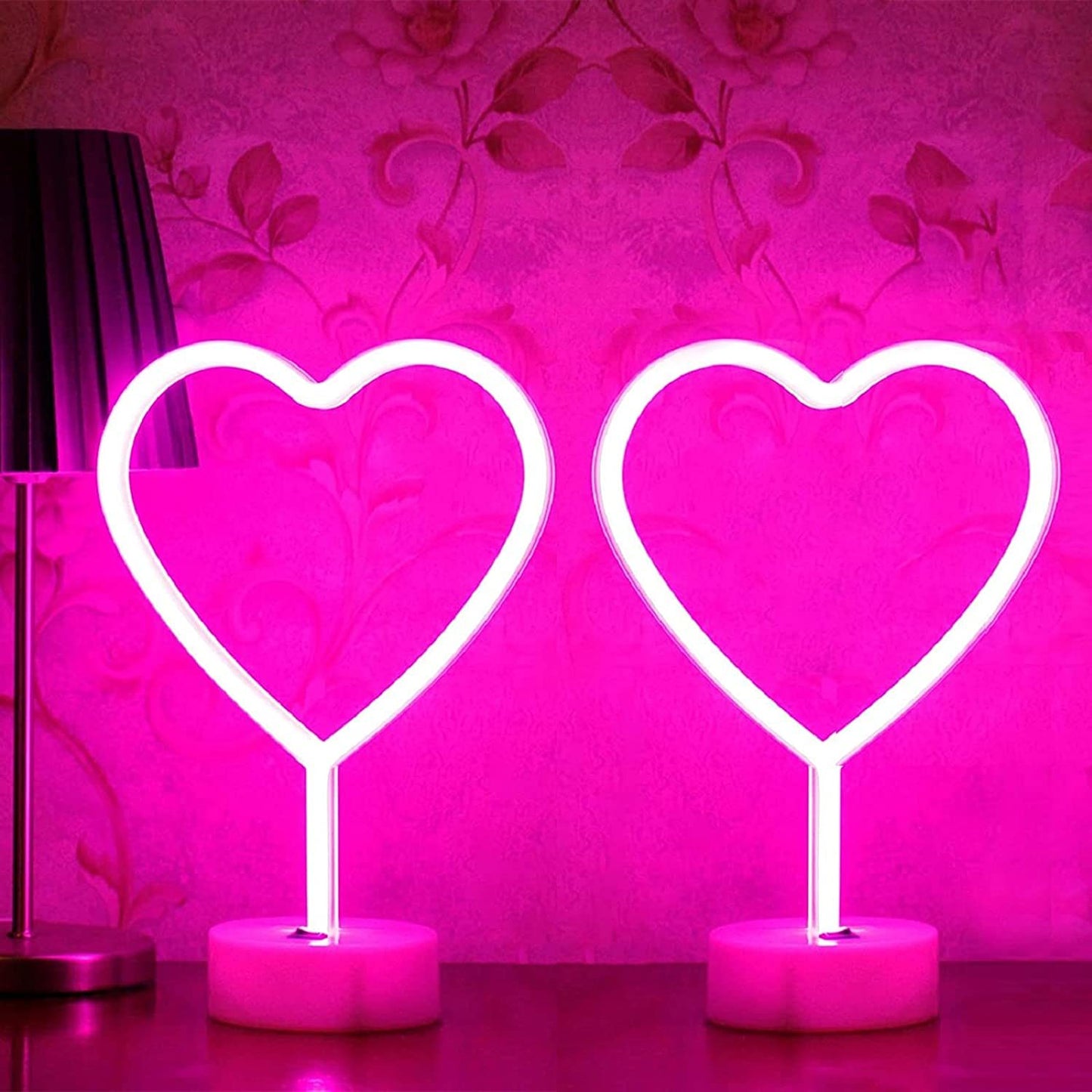 Neon Heart LED Light