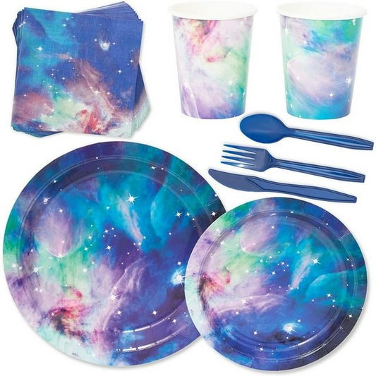 168 Pieces Galaxy Party Supplies