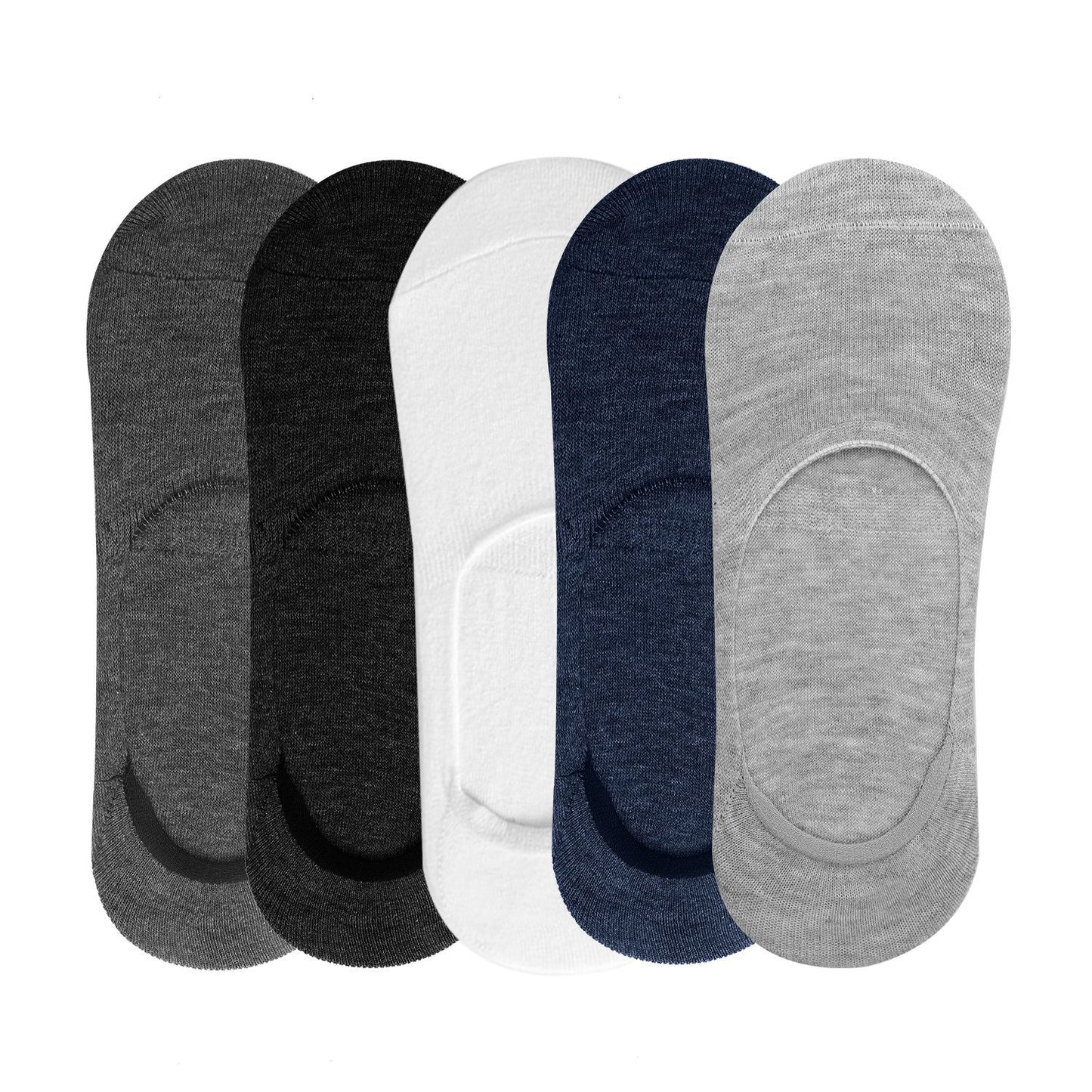 5 Pairs Breathable Boat Socks