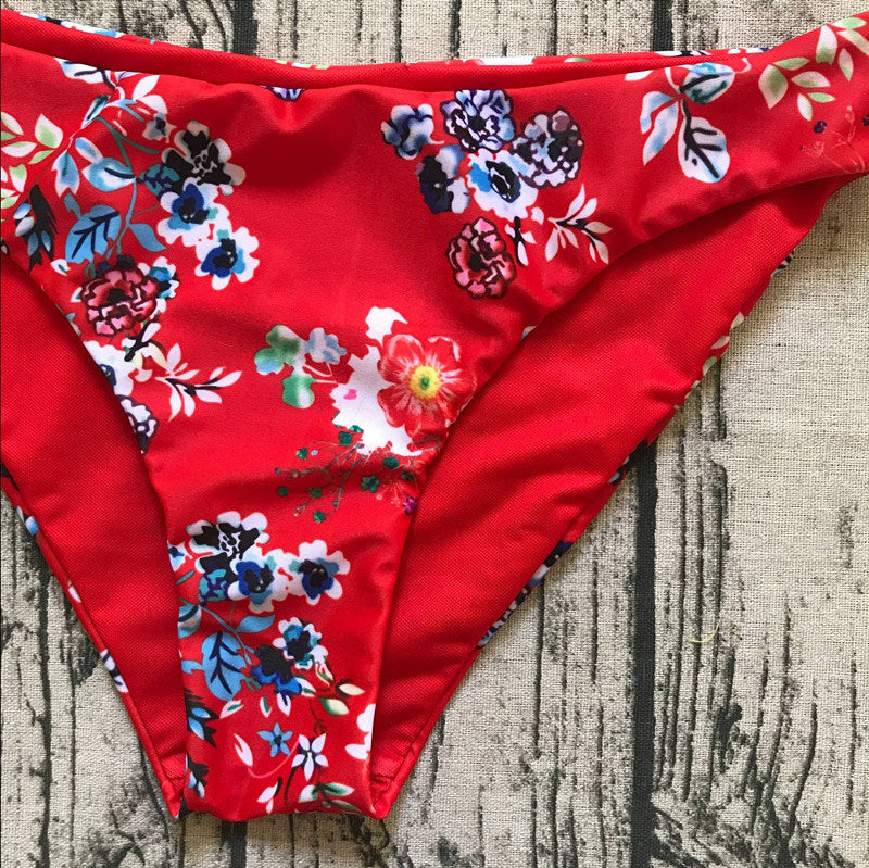 Flower Print Swimsuit