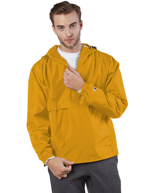 Adult Packable Anorak 1/4 Zip Jacket