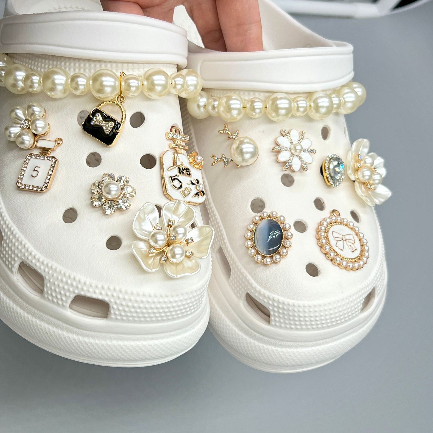 Crystal Shoe Charms