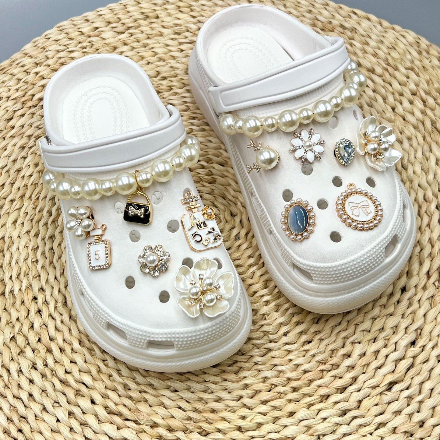 Crystal Shoe Charms