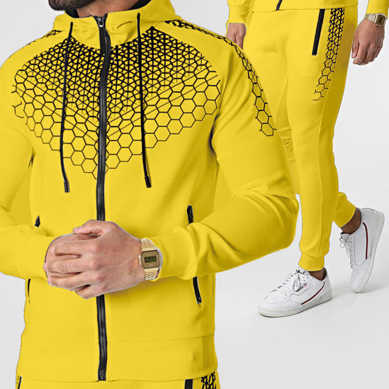 Electronic Honeycomb Casual Suit