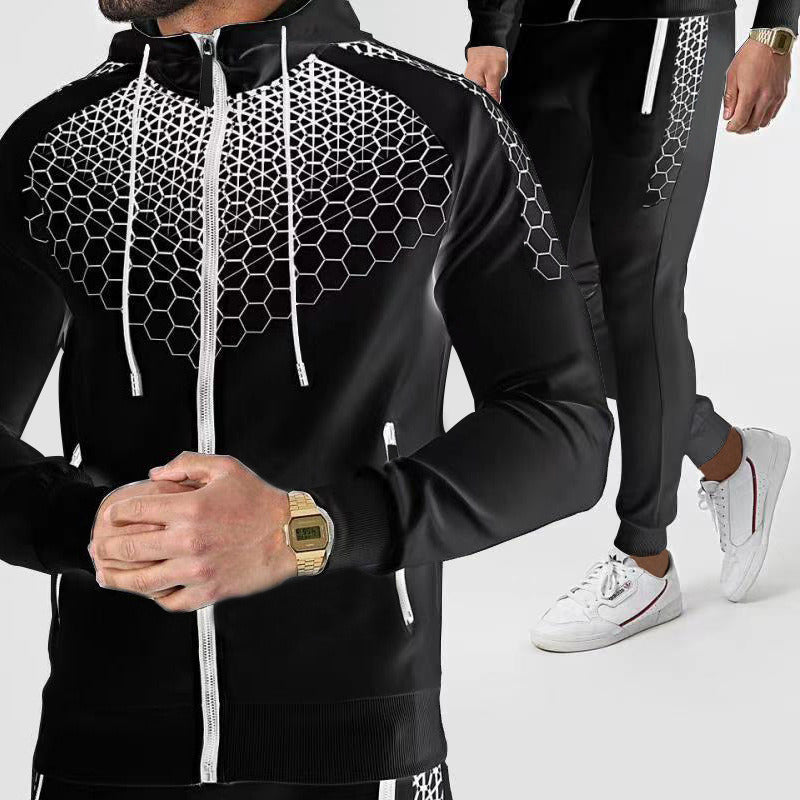 Electronic Honeycomb Casual Suit