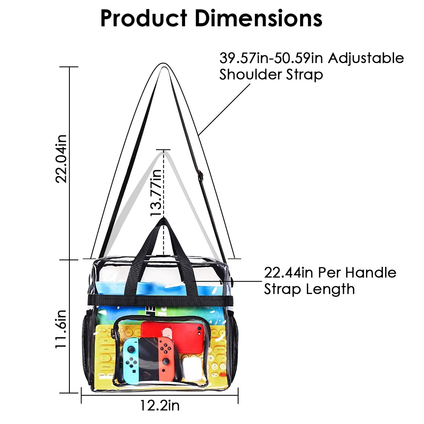 Clear Crossbody Bag