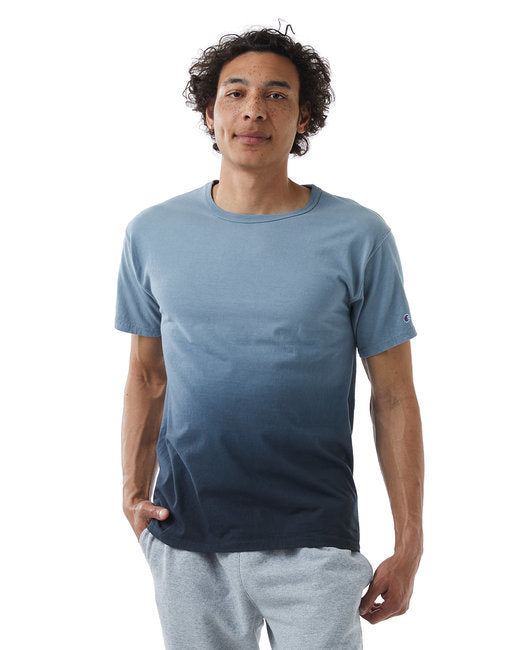 Champion CD100D Unisex Classic Jersey Dip Dye T-Shirt