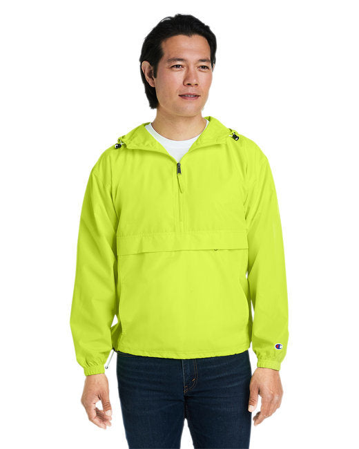 Adult Packable Anorak 1/4 Zip Jacket