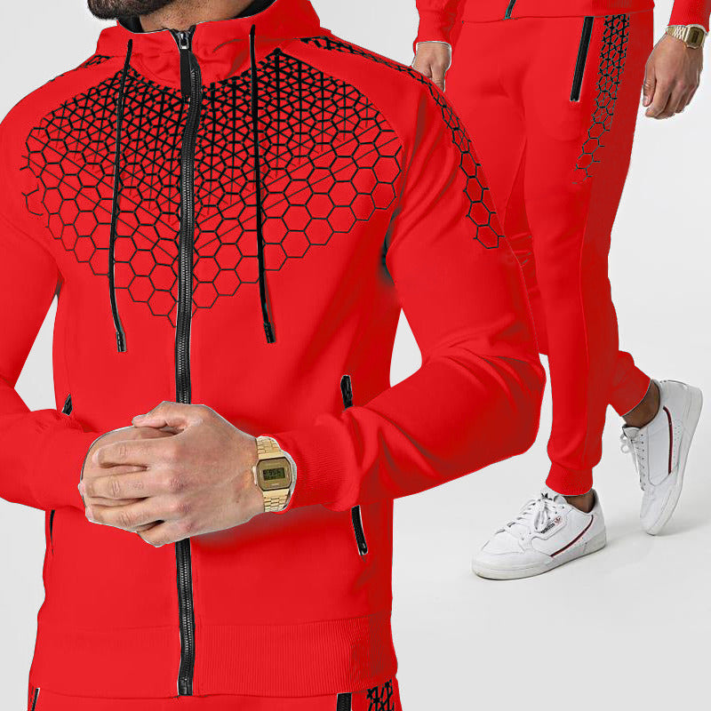 Electronic Honeycomb Casual Suit