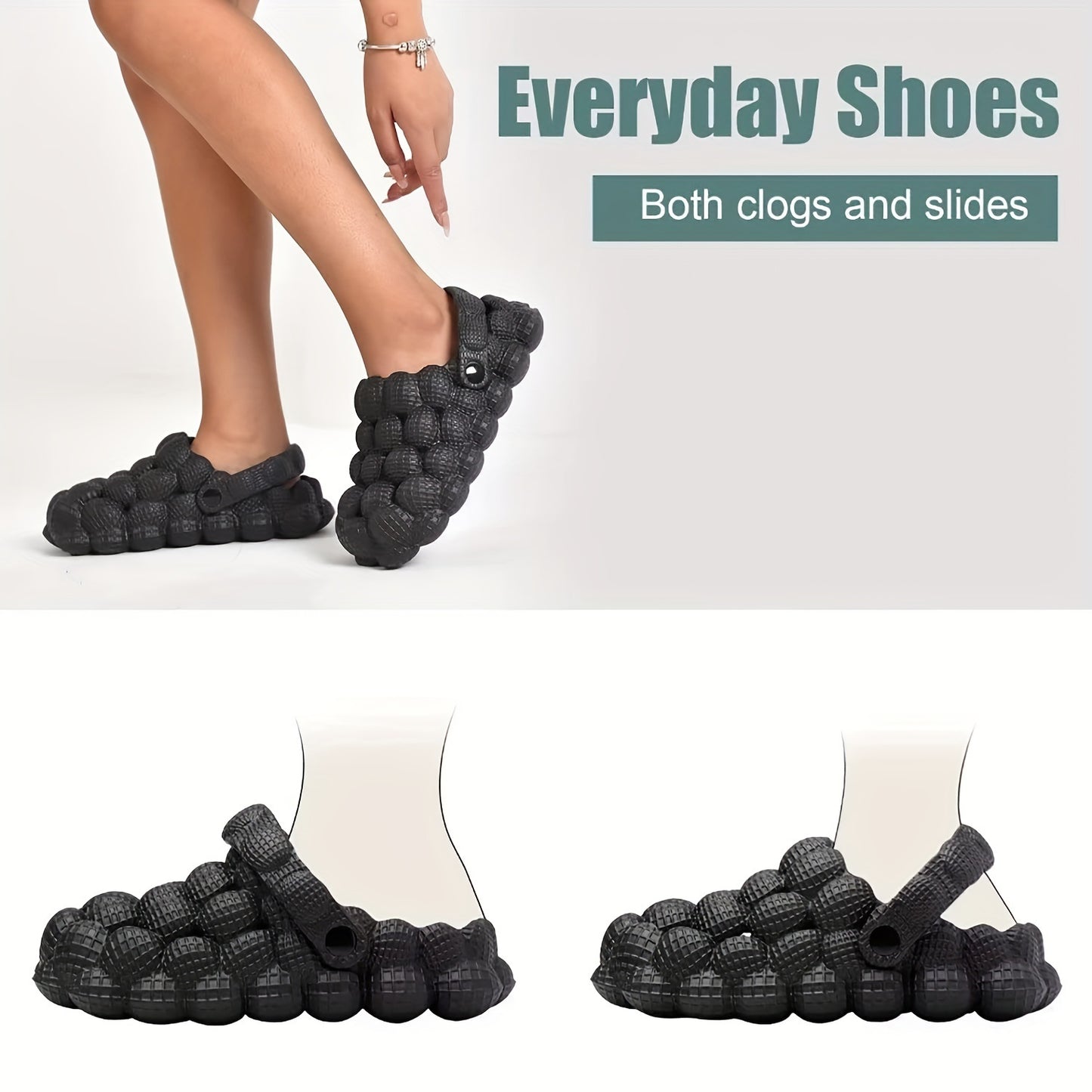 Women's Soft Bubble Clogs